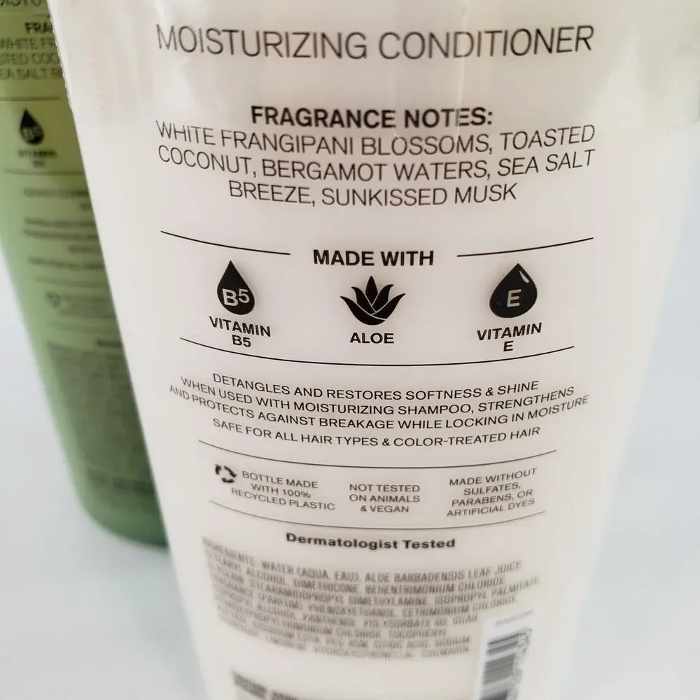 Bath & Body Works AT THE BEACH Shampoo & Conditioner Full Size Set